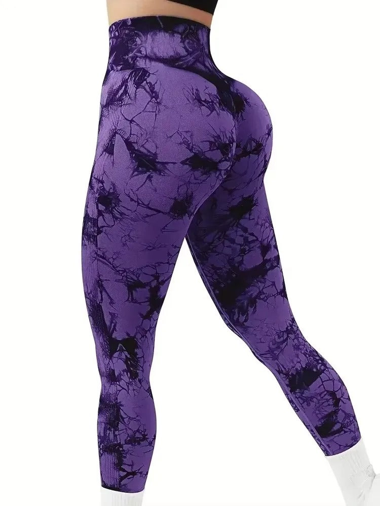 Women’s Tie-Dye High-Waist Leggings