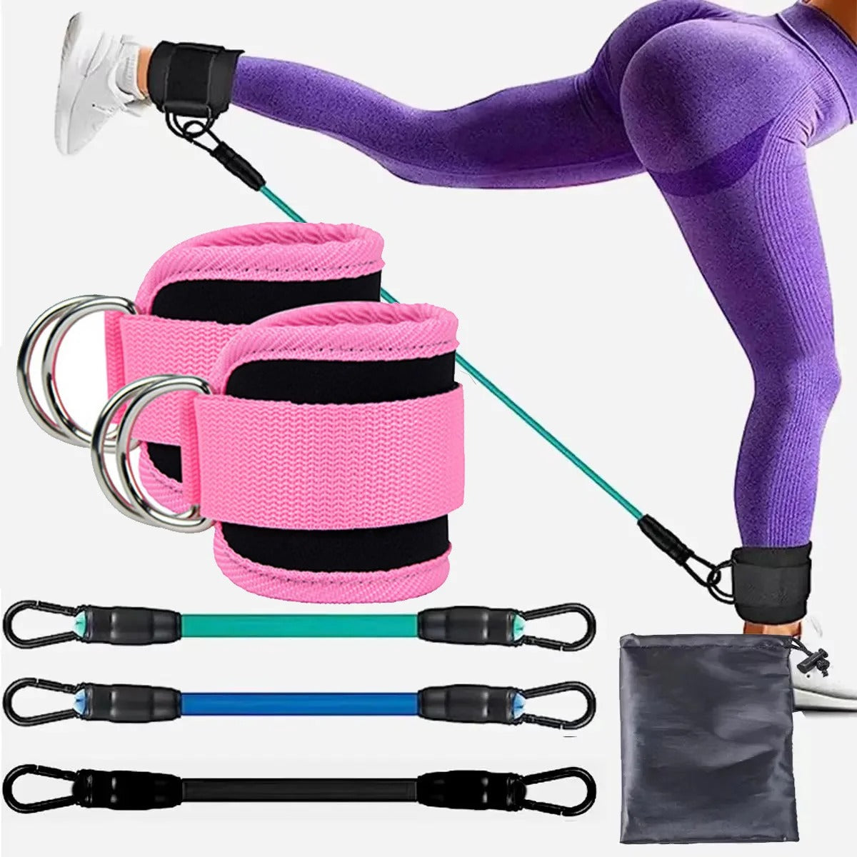 Ankle Strap Resistance Bands for Legs & Hips