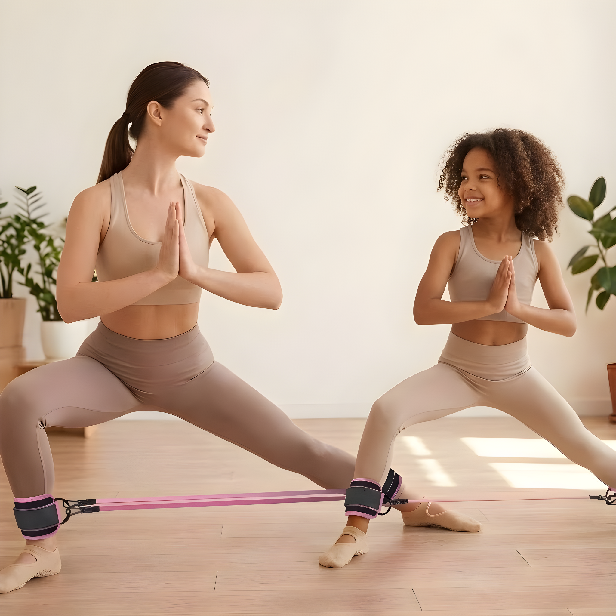 Ankle Strap Resistance Bands for Legs & Hips