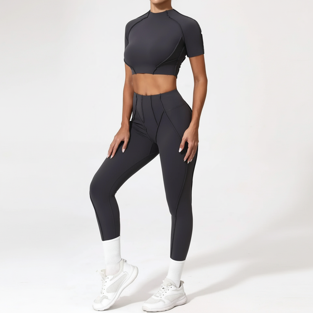 Women’s Seamless High-Waist Pilates Set