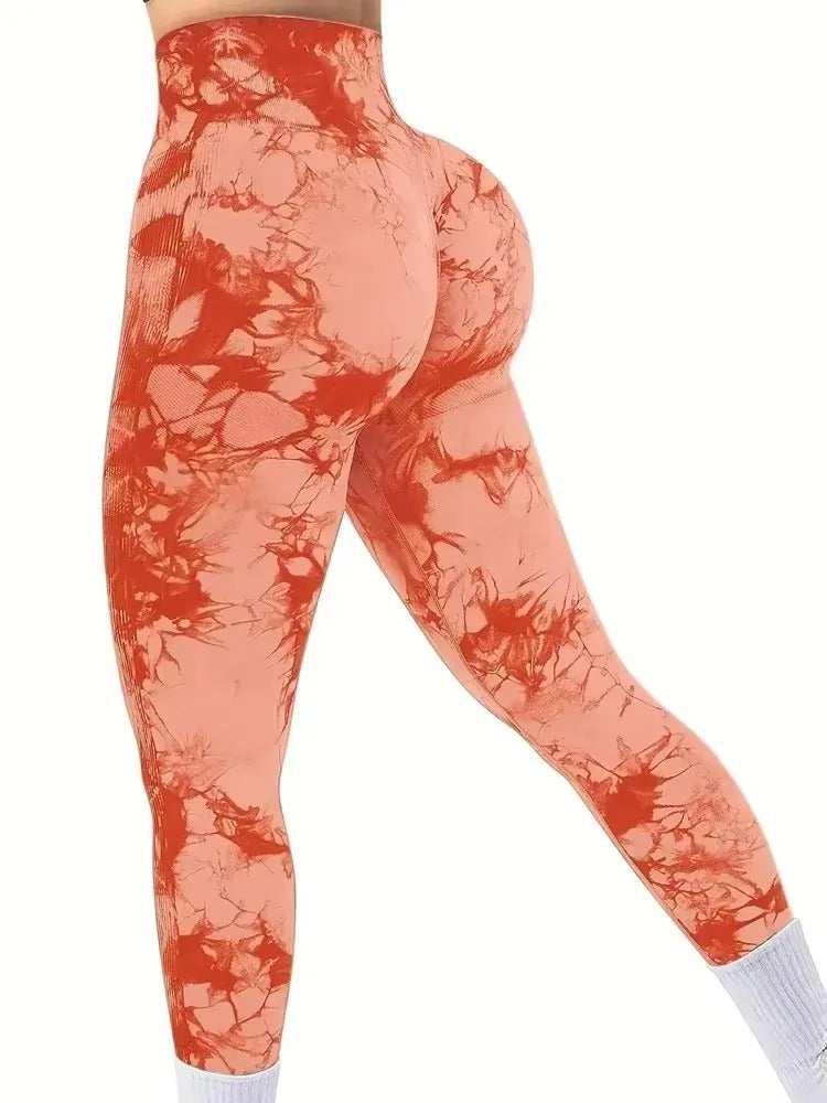 Women’s Tie-Dye High-Waist Leggings