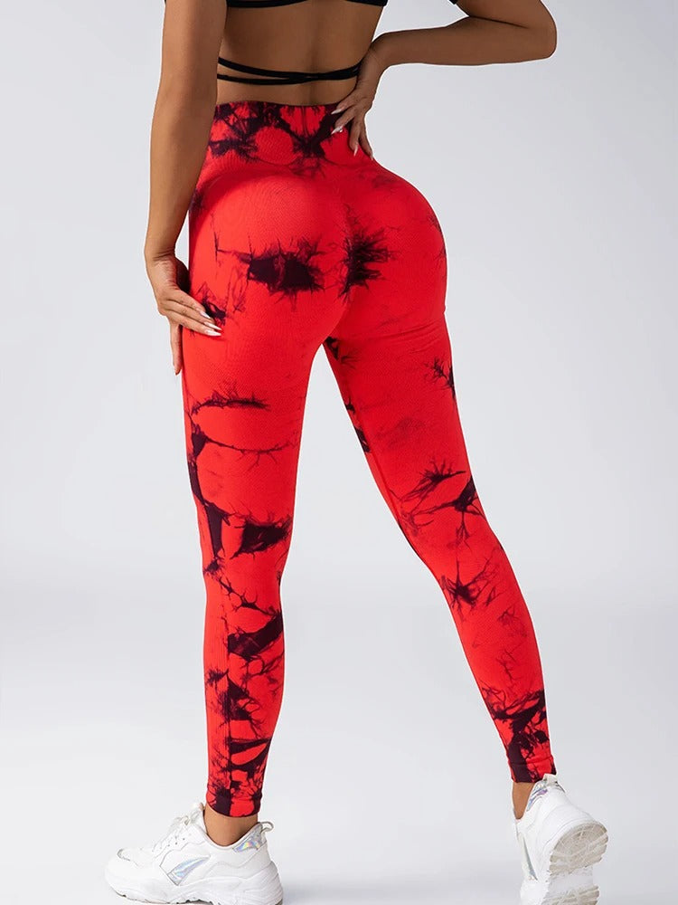 Women’s Tie-Dye High-Waist Leggings