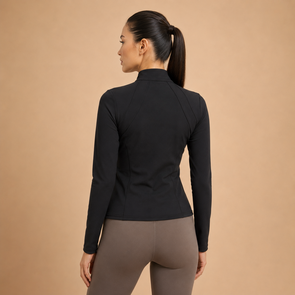 Women’s Slim Long-Sleeve Pilates Top