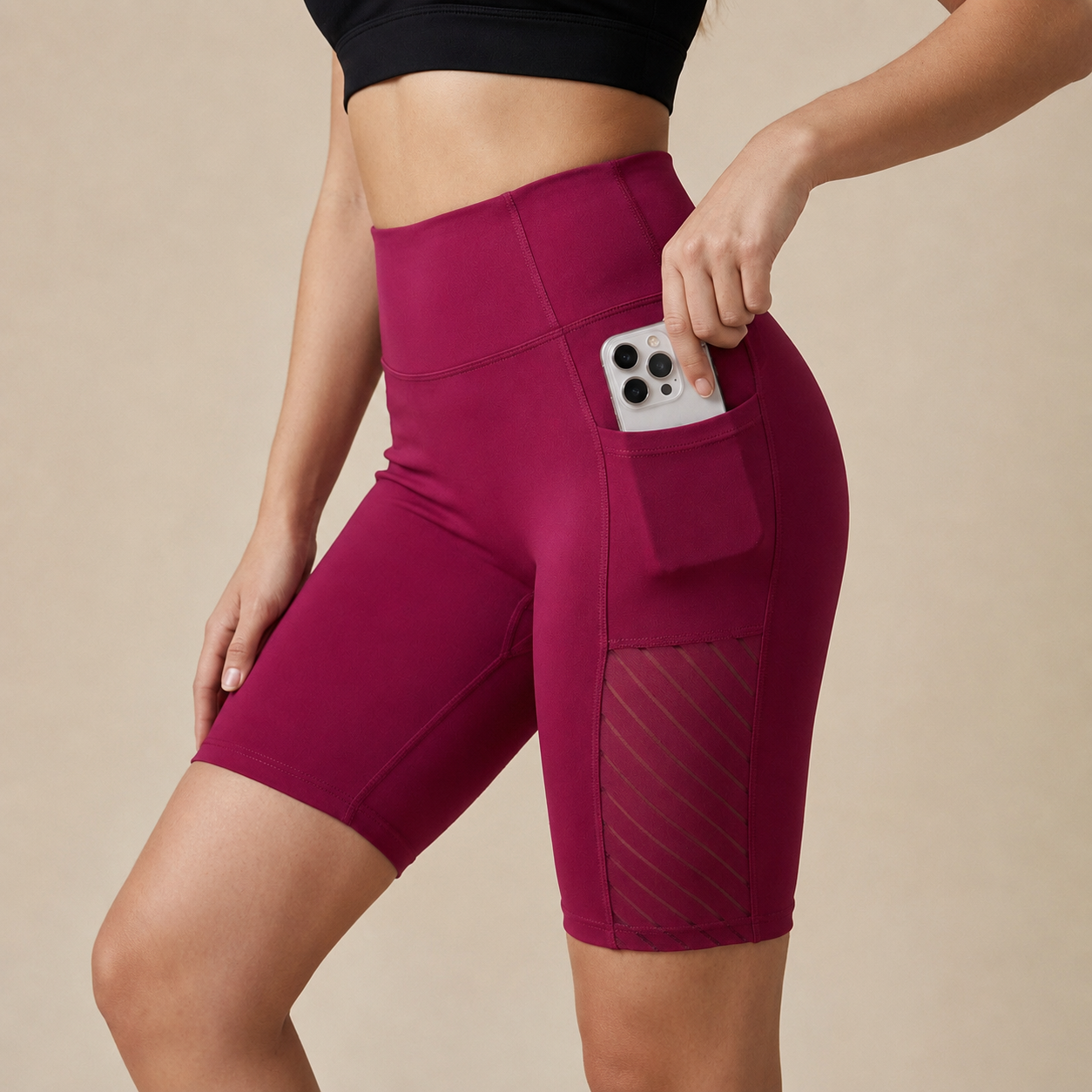 Women's Sculpt Pocket Pilates Shorts