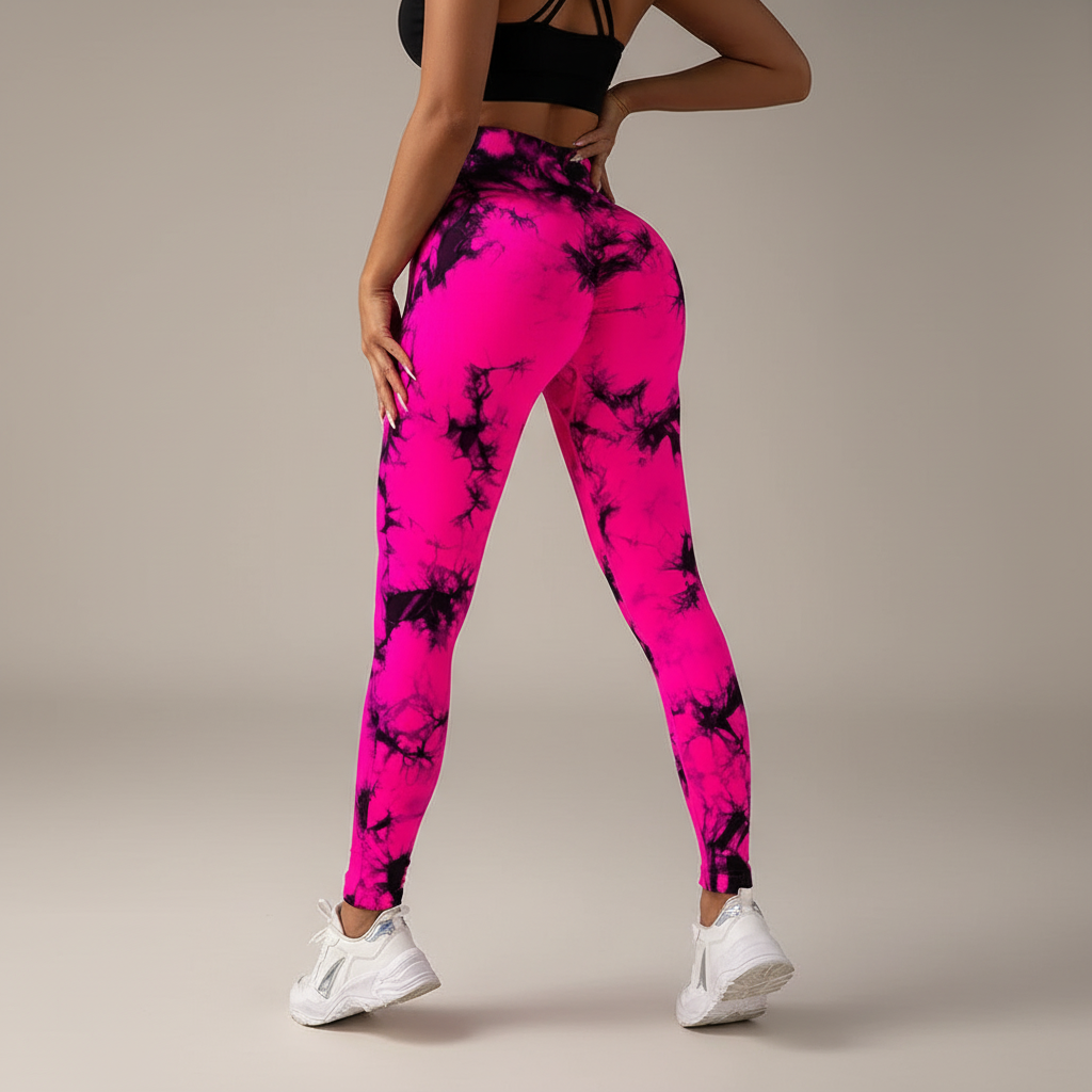 Women’s Tie-Dye High-Waist Leggings
