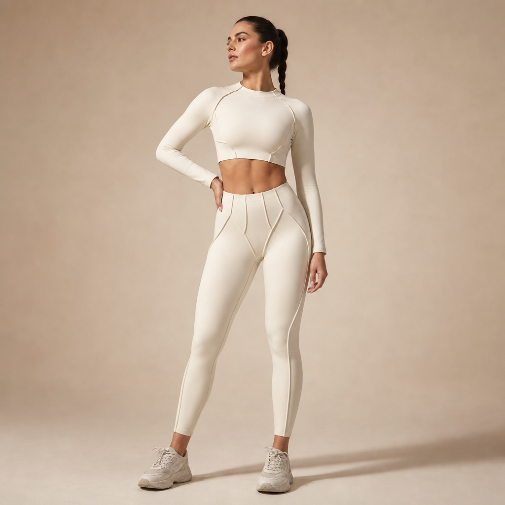 Women’s Seamless High-Waist Pilates Set