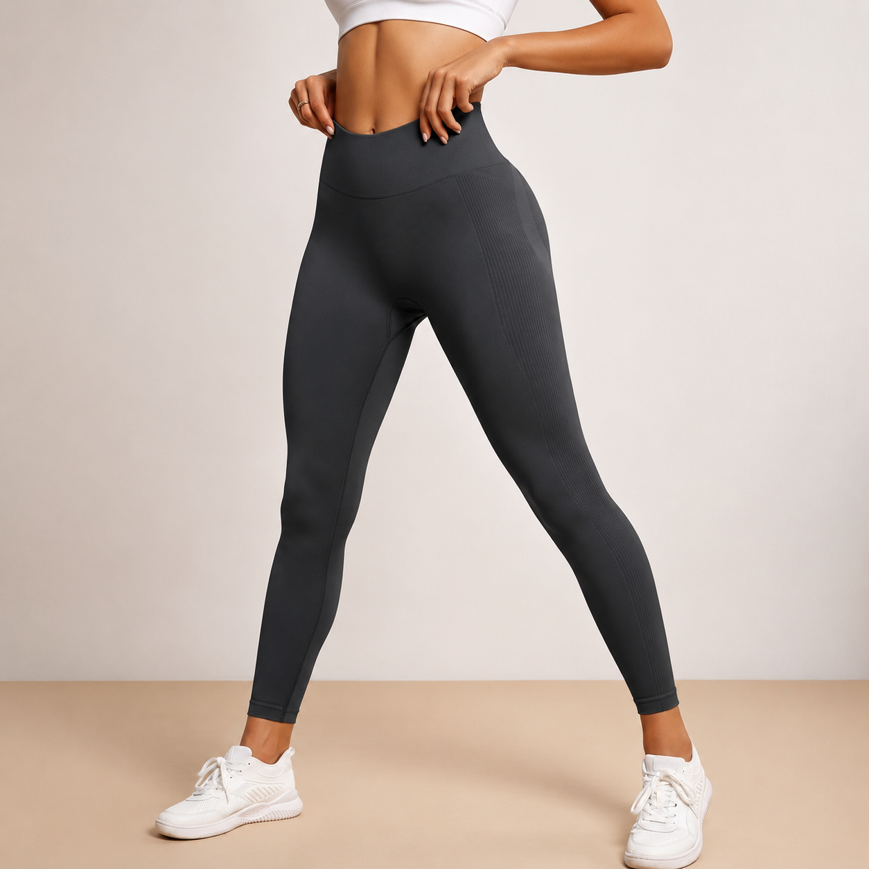 Women Seamless High-Waist Pilates Leggings