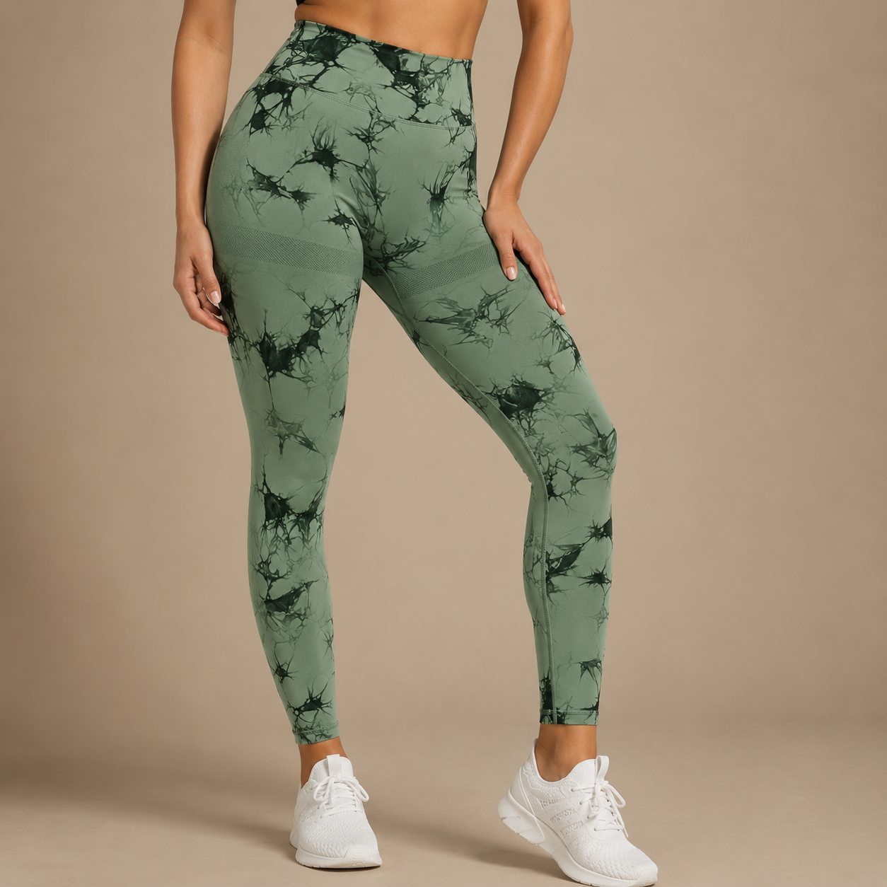 Women’s Tie-Dye High-Waist Leggings
