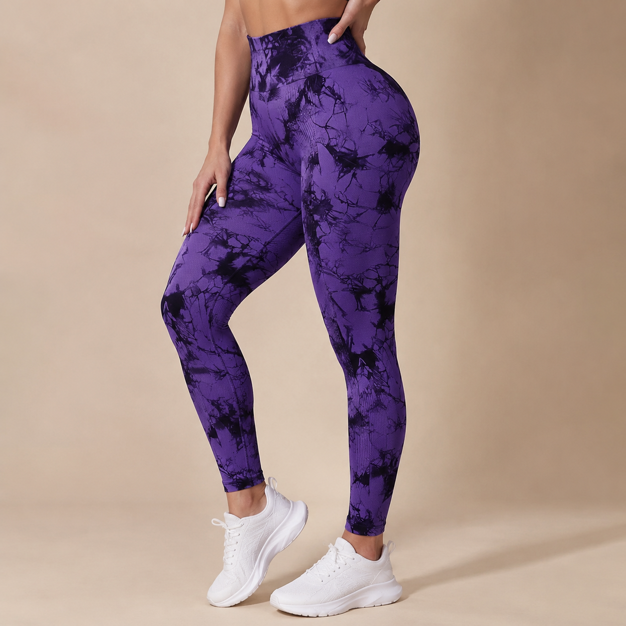 Women’s Tie-Dye High-Waist Leggings
