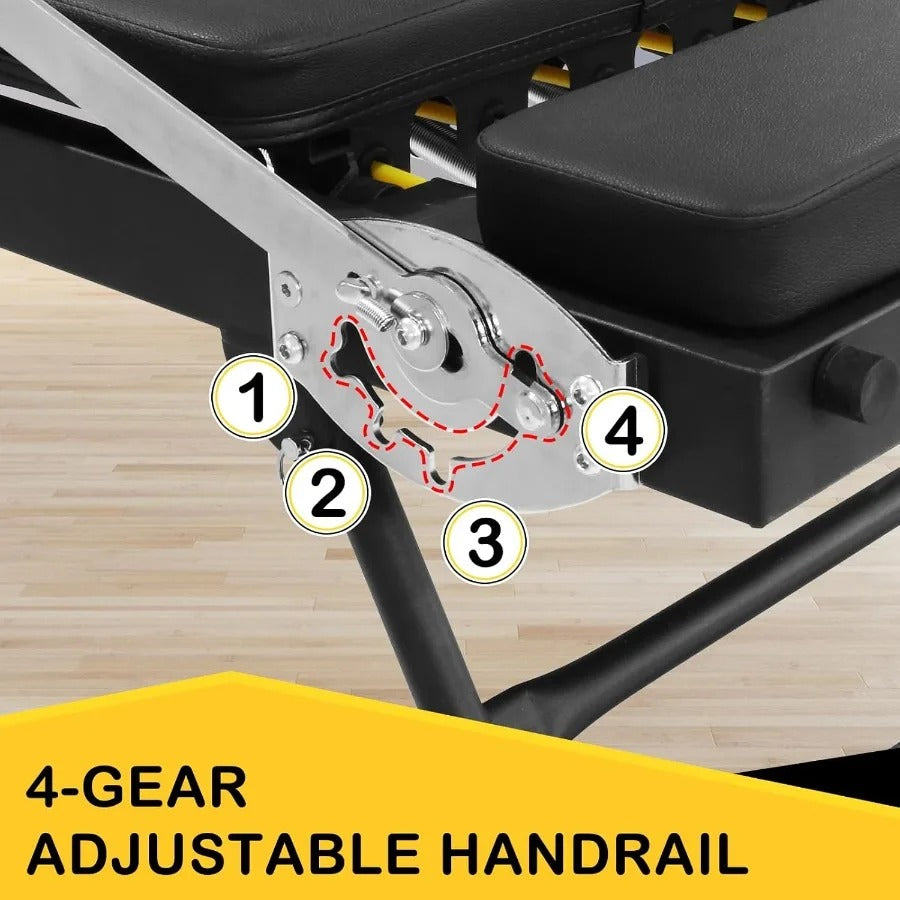 Heavy-Duty Foldable Pilates Reformer