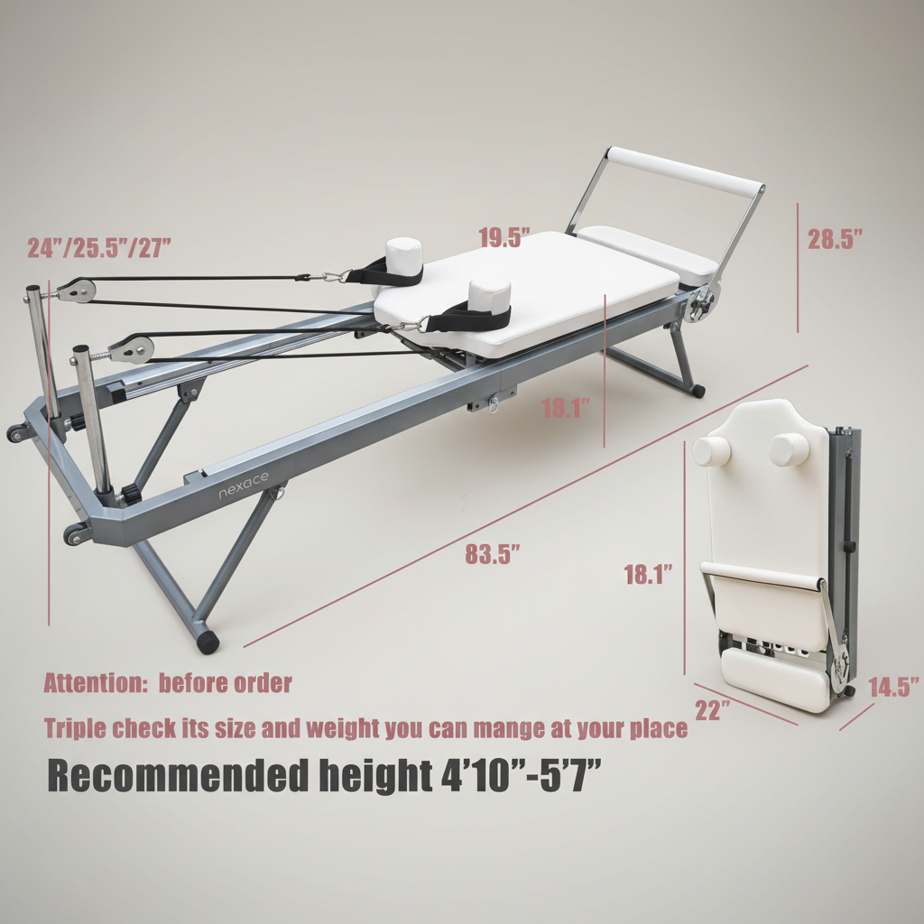 Silver Performance Foldable Reformer
