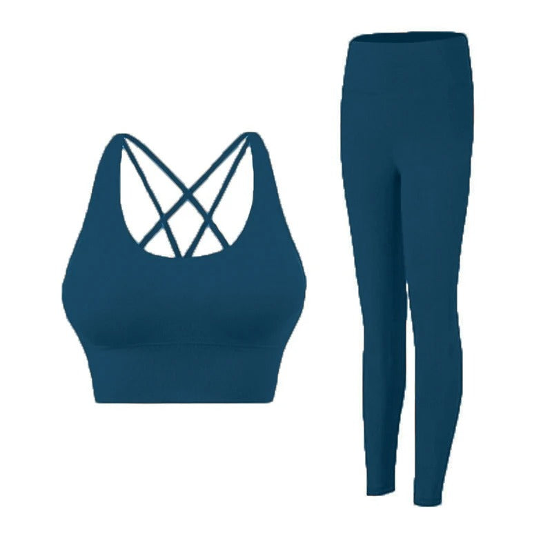 2-Piece Women's Pilates & Fitness Set