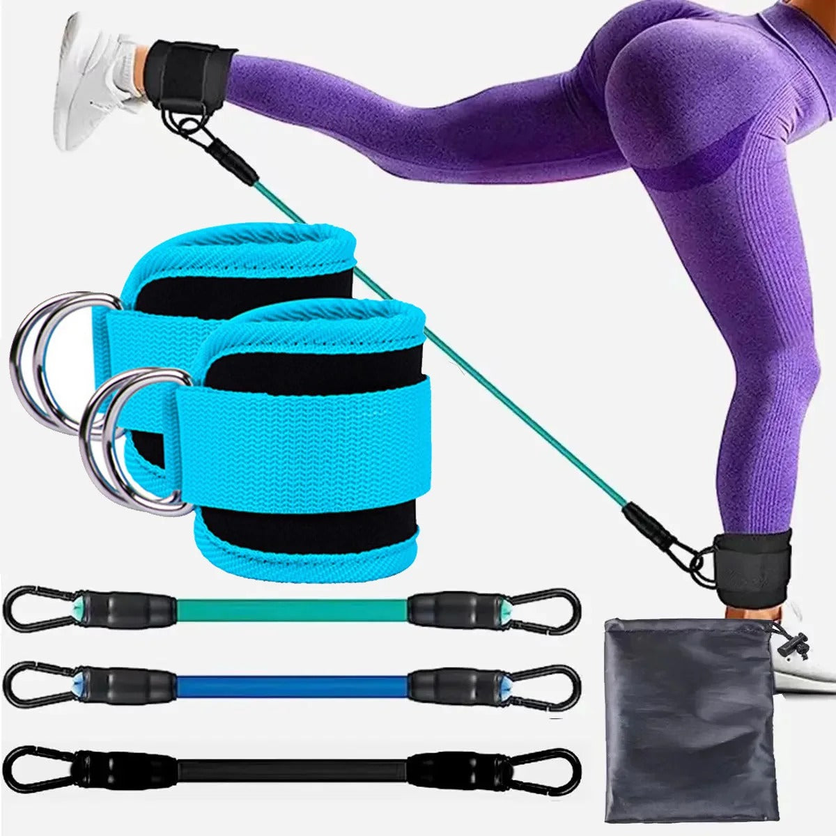 Ankle Strap Resistance Bands for Legs & Hips