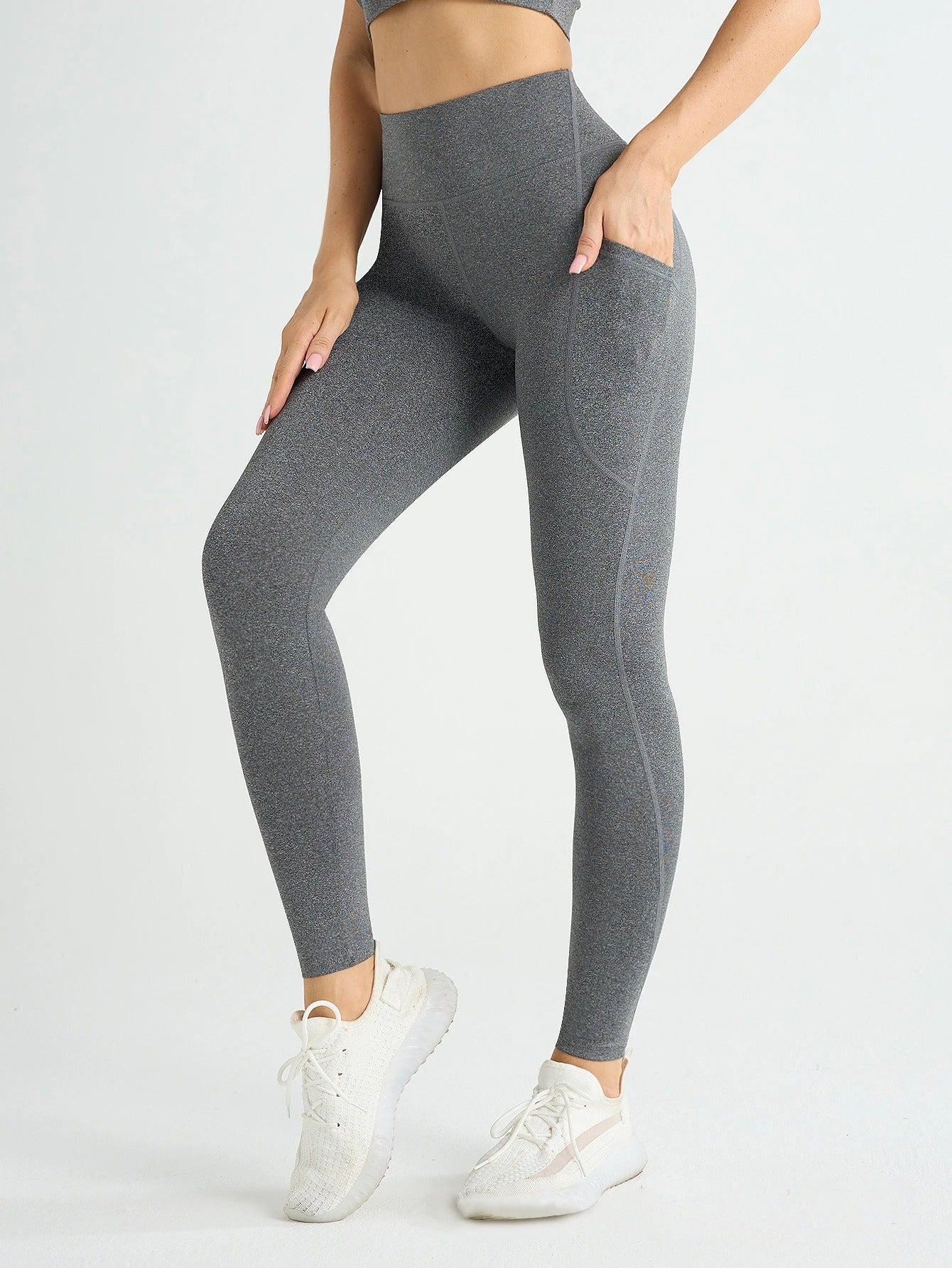 Women’s High-Waist Pilates Leggings with Pockets