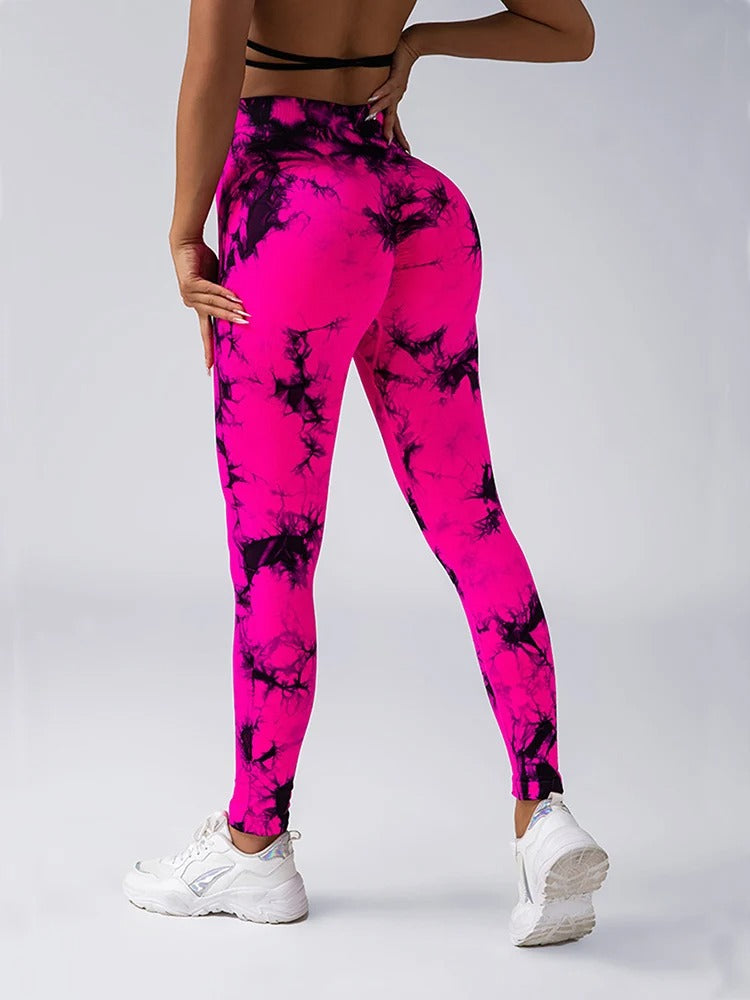 Women’s Tie-Dye High-Waist Leggings