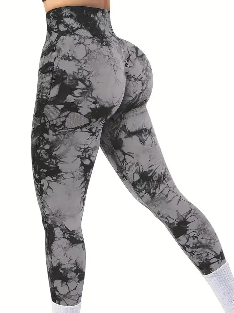 Women’s Tie-Dye High-Waist Leggings