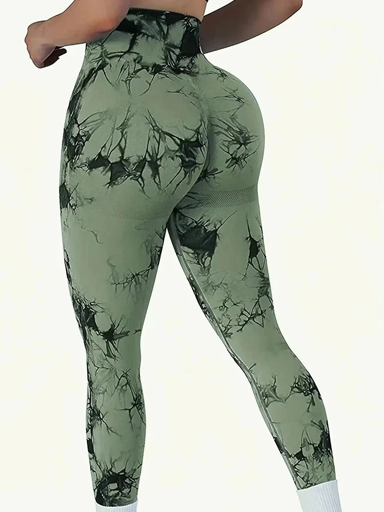 Women’s Tie-Dye High-Waist Leggings