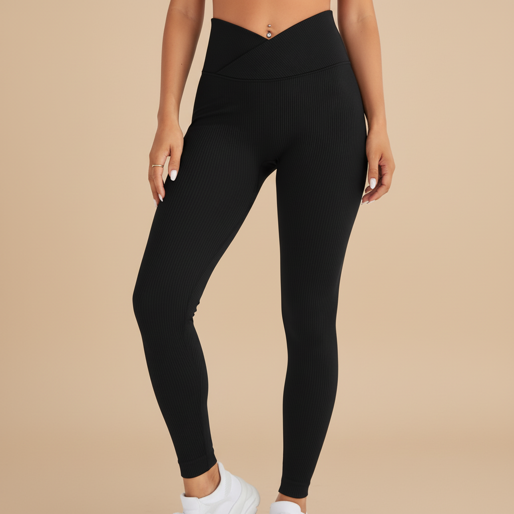 Women’s V-Waist High-Waist Pilates Leggings