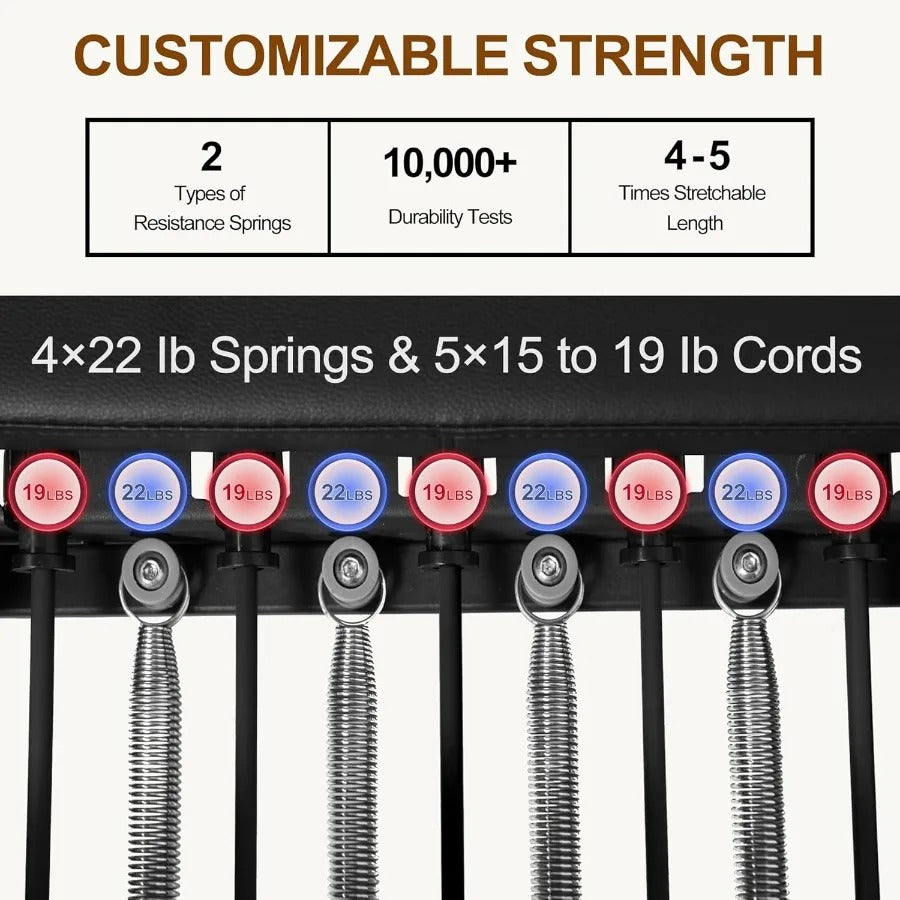 Ultra MAX-80101 Foldable Pilates Reformer