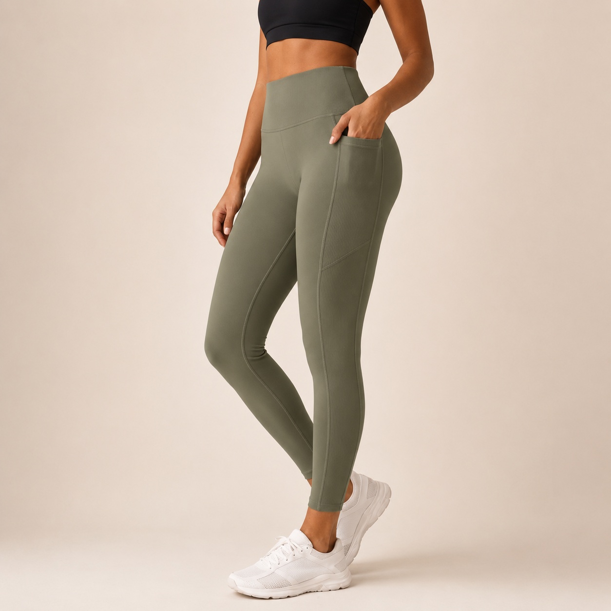 Women's Sculpting Leggings with Pockets