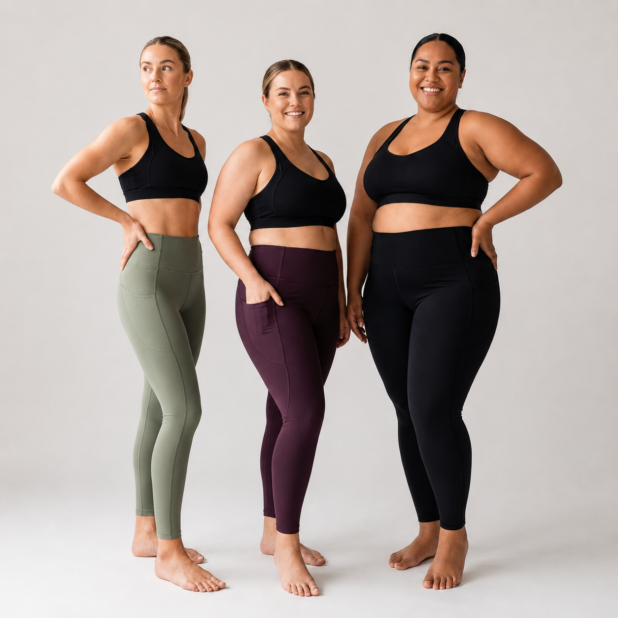 Women's Sculpting Leggings with Pockets