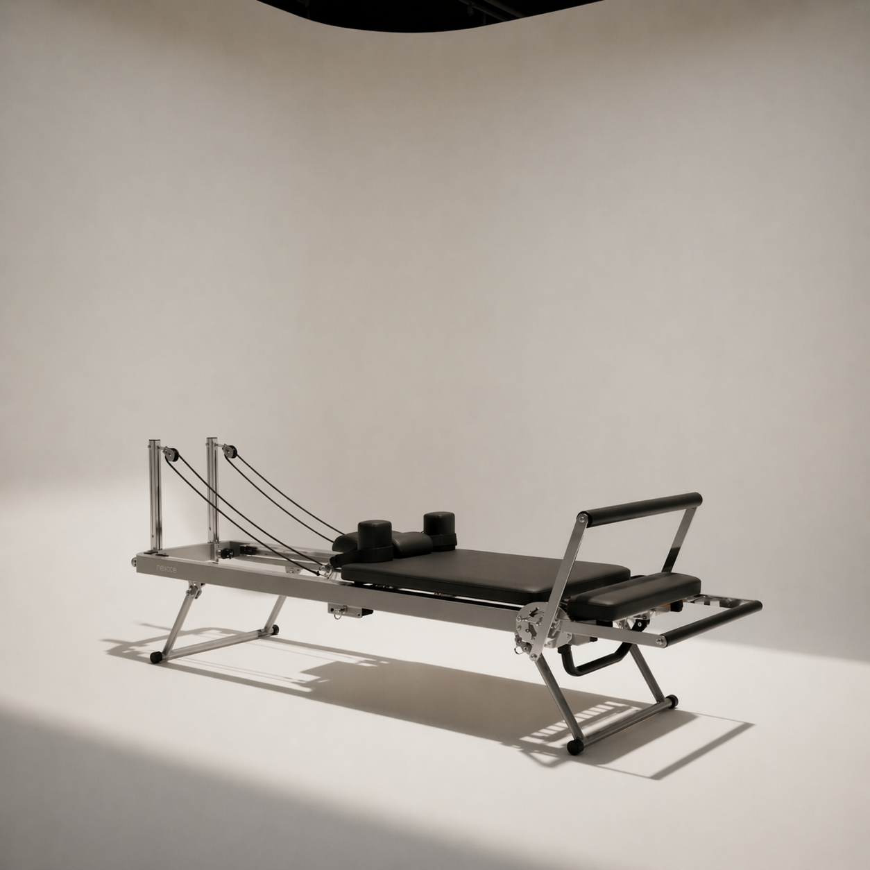 Foldable Pilates Reformer with Removable Backrest — 250 LBS