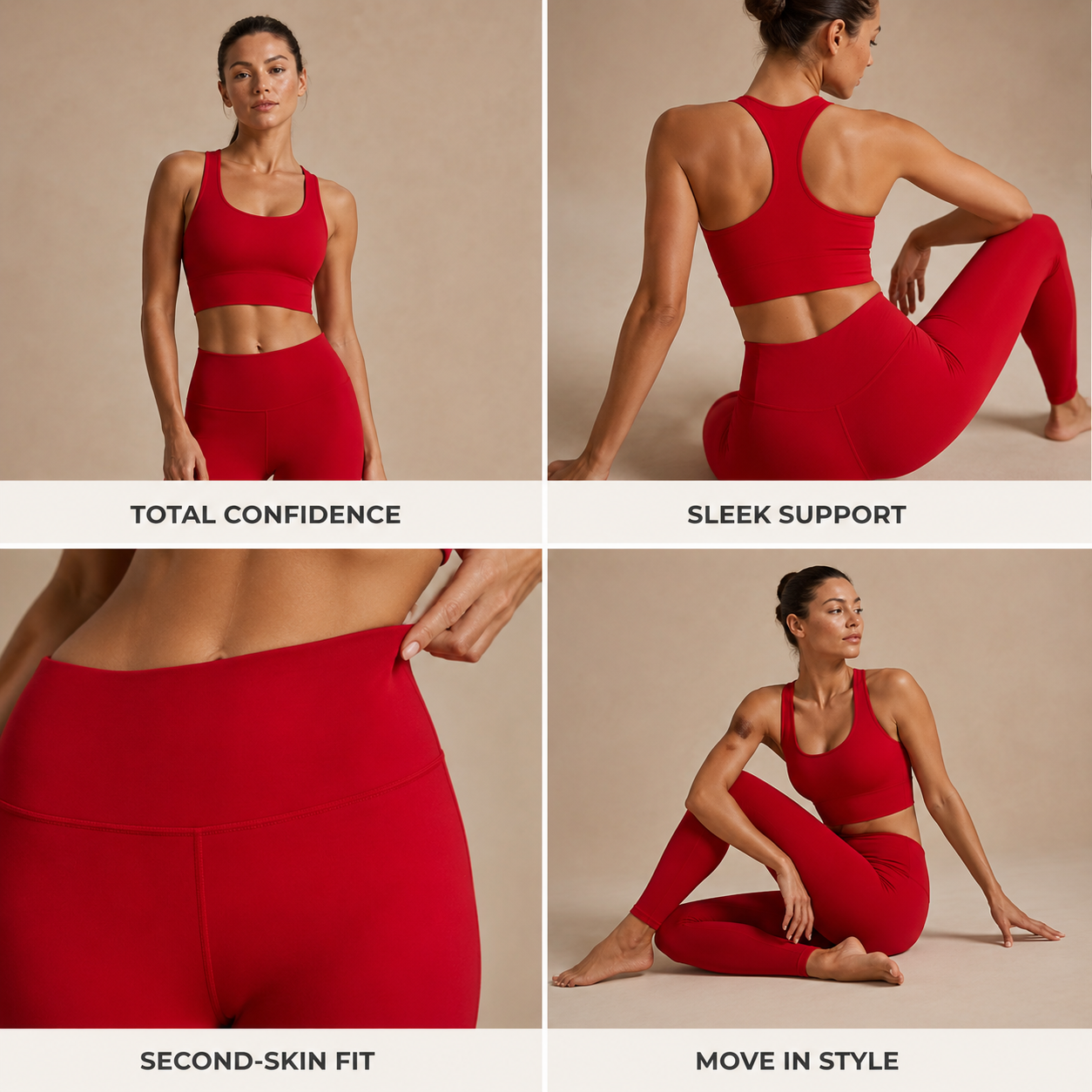 2-Piece Women's Pilates & Fitness Set