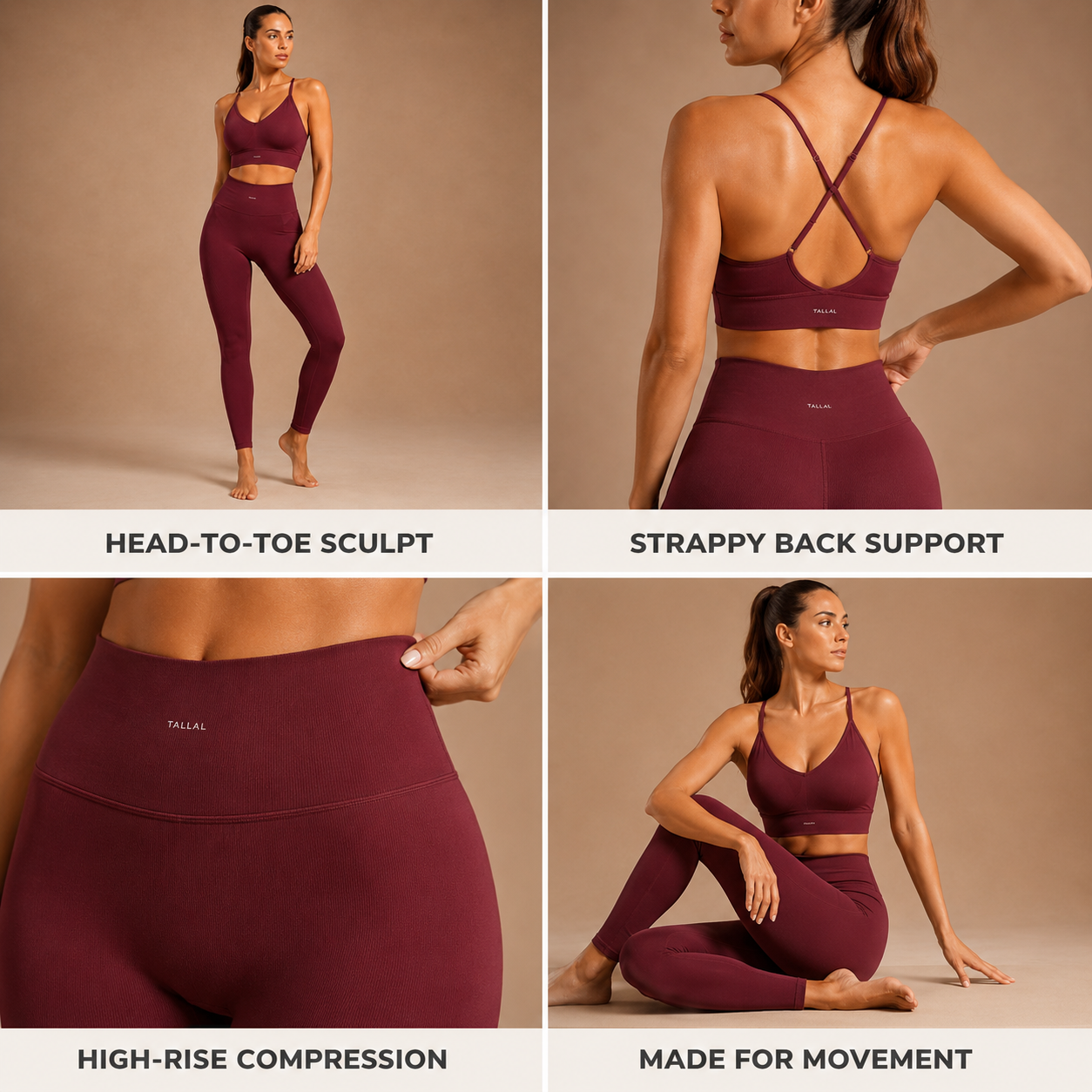Women Seamless Sculpting Pilates Set