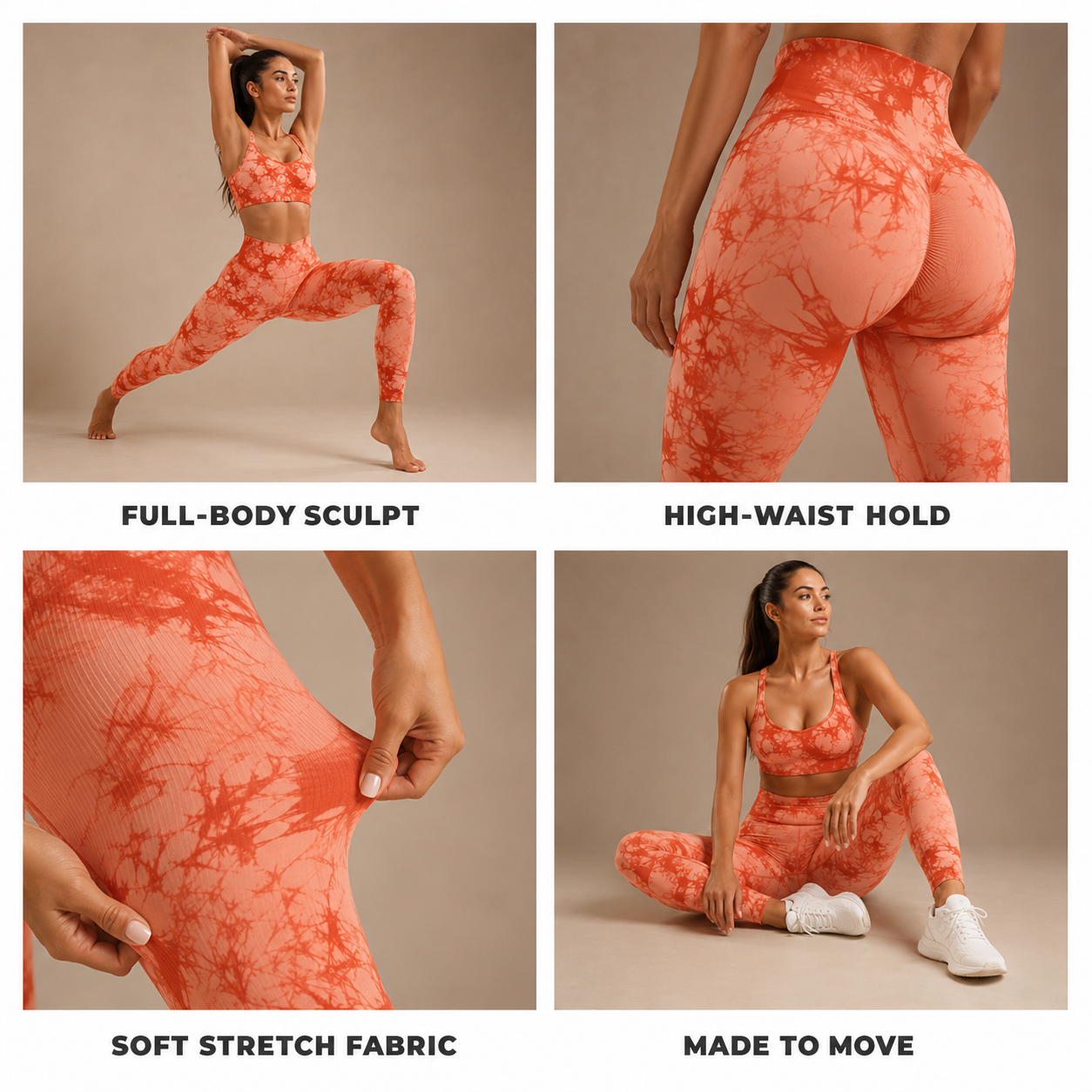 Women’s Tie-Dye High-Waist Leggings
