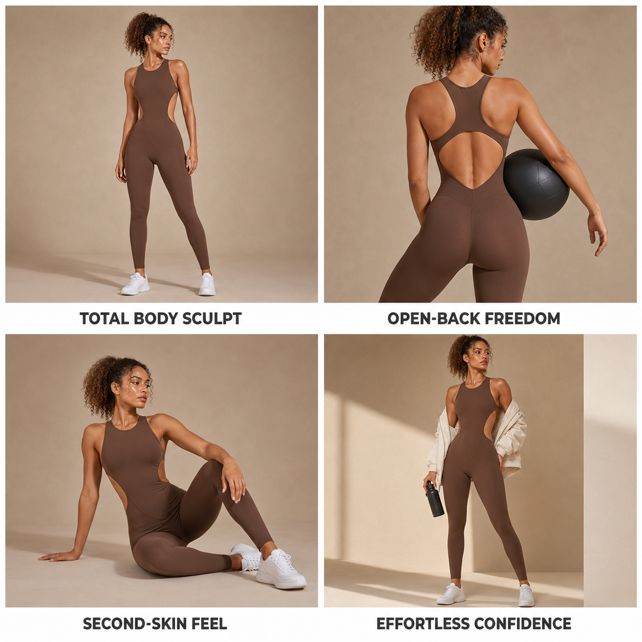 Women’s Push-Up Pilates Bodysuit