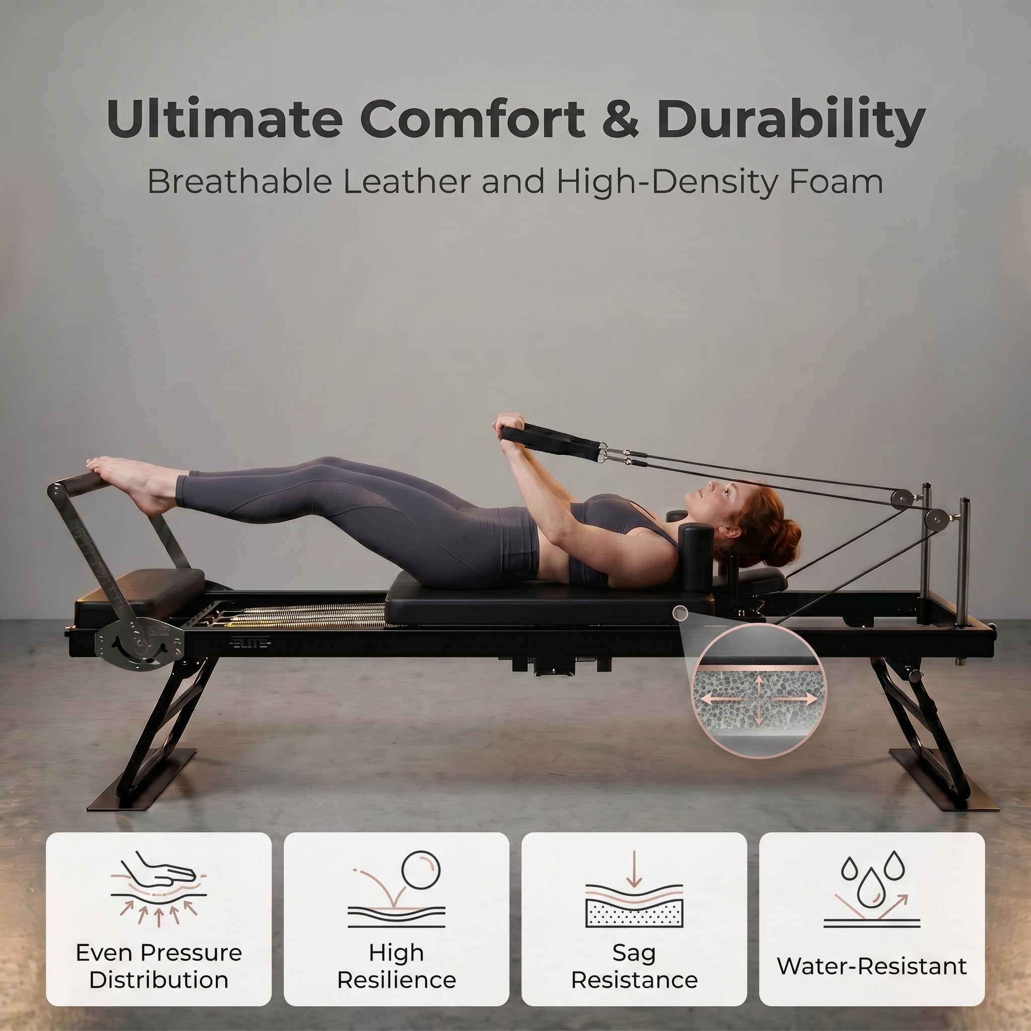 Onyx Power Foldable Reformer — 330 LBS