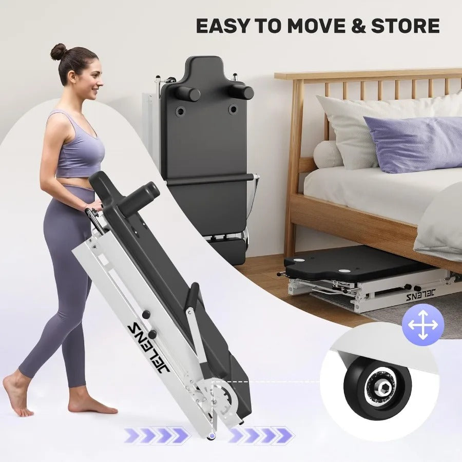 Foldable Pilates Reformer Machine