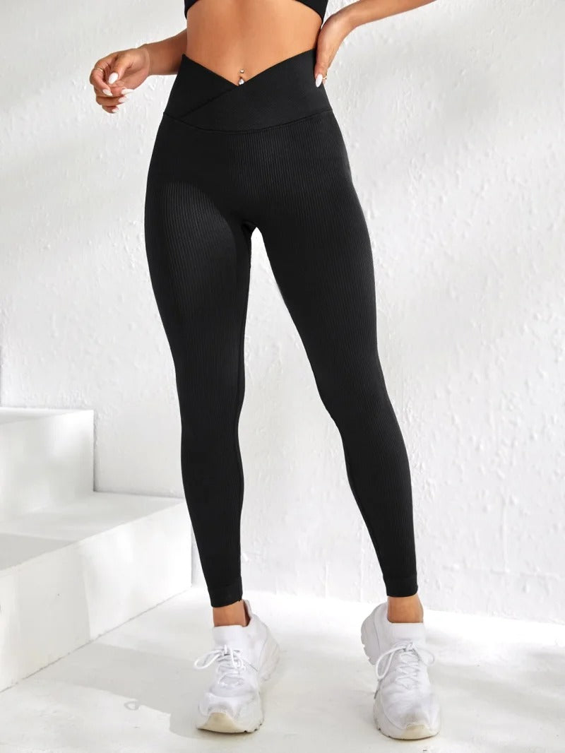 Women’s V-Waist High-Waist Pilates Leggings