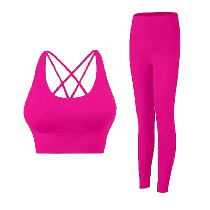 2-Piece Women's Pilates & Fitness Set