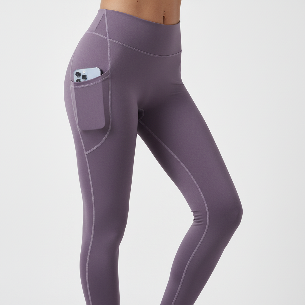 Women’s High-Waist Pilates Leggings with Pockets