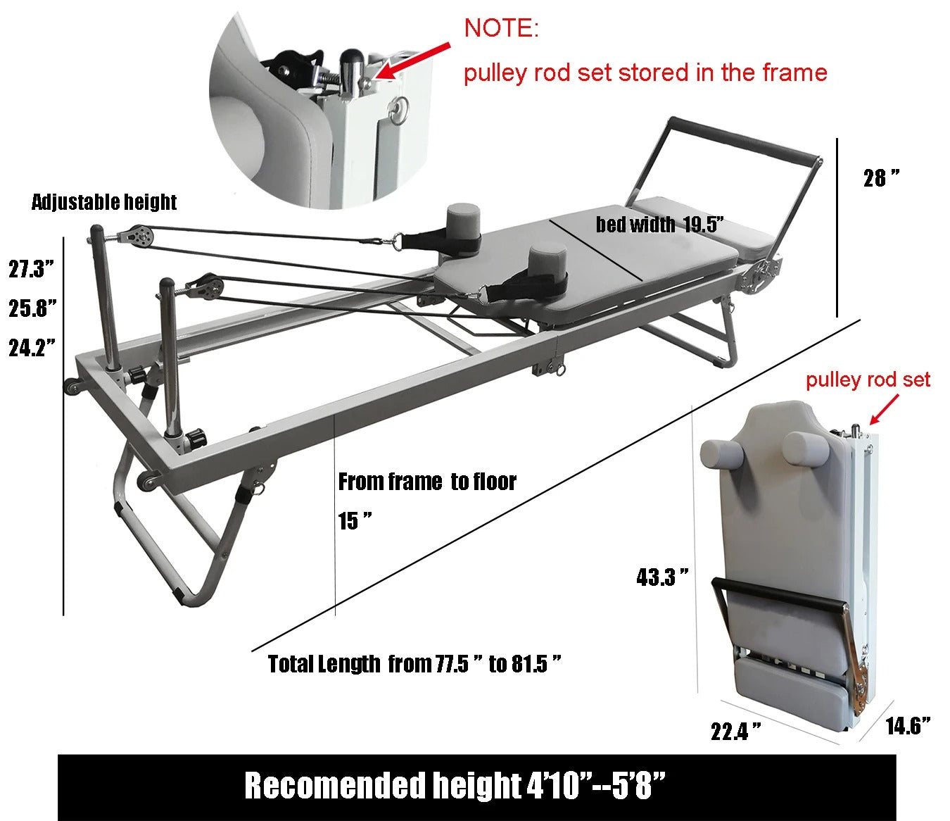 Ivory Signature Foldable Reformer
