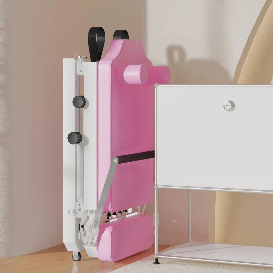 Pink Signature Foldable Pilates Reformer
