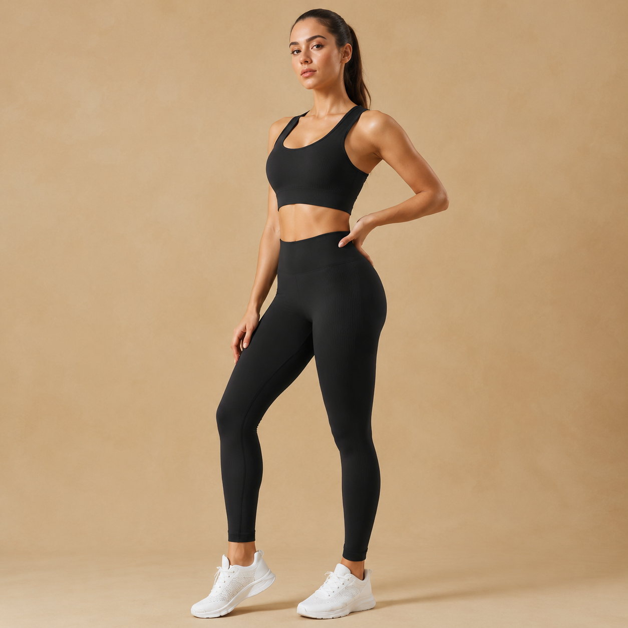 2-Piece Women’s Seamless Pilates Set
