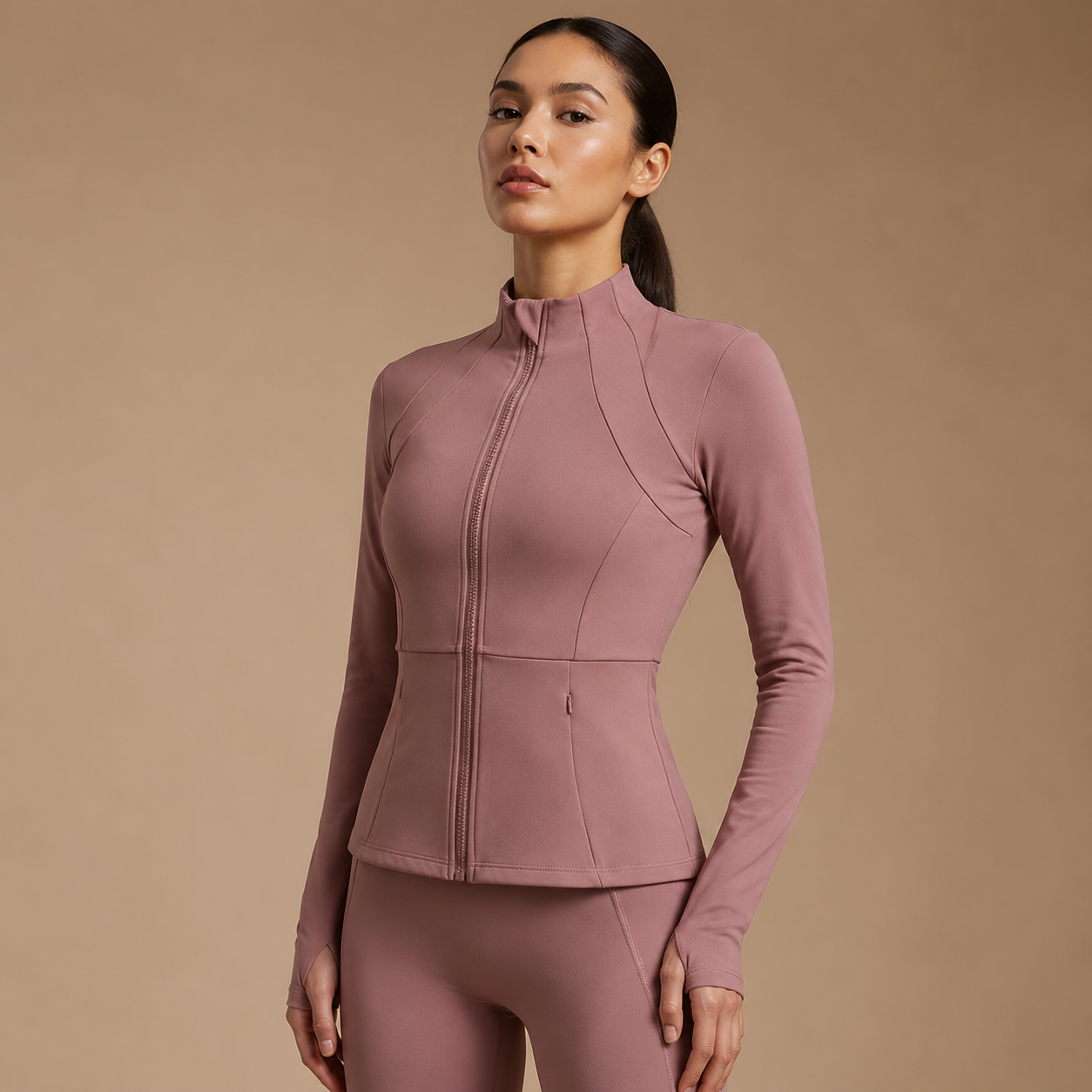 Women’s Slim Long-Sleeve Pilates Top
